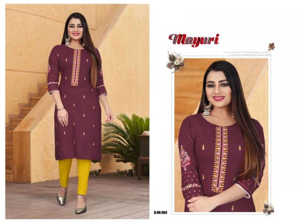 Mayuri Vol.2 Rayon Exclusive Designer Kurti Collection